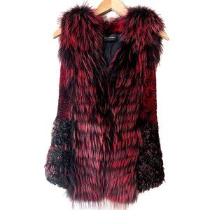 Kobi Halperin Genuin fur vest.